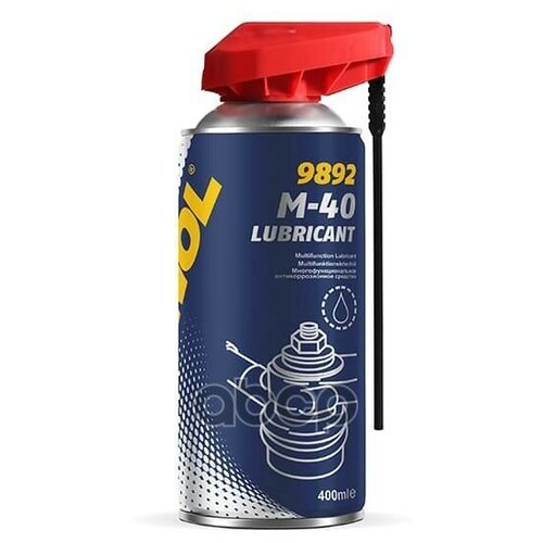9892 MANNOL 99872_M40 Lubricant 9892 SMART смазка проникающая аналог WD-40!\ 400мл