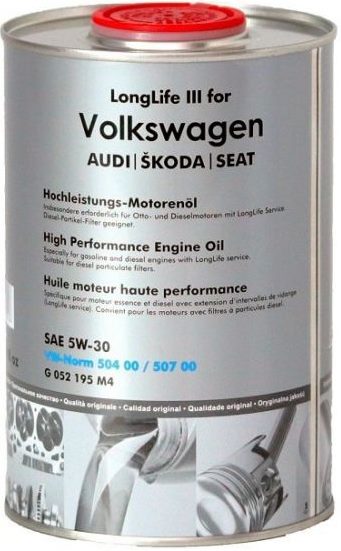 Моторное масло Fanfaro VW Audi Skoda Set VAG 5W30 1л
