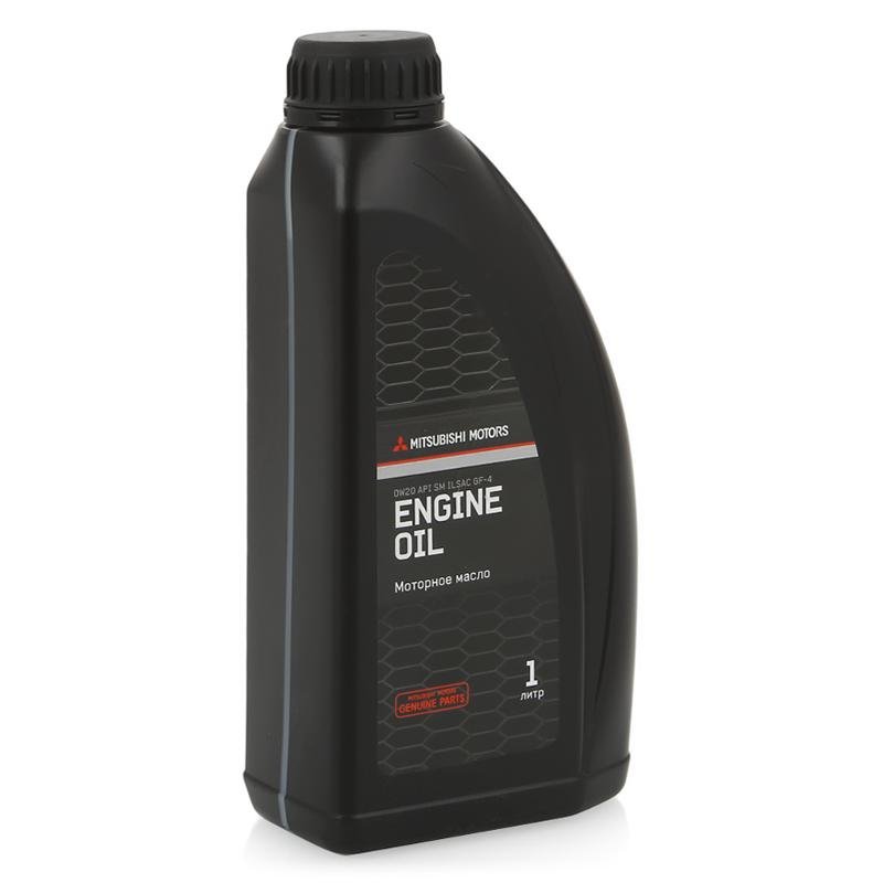 Моторное масло Mitsubishi Engine Oil 0W20 1л