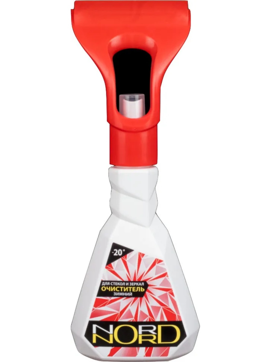 Очиститель Для Стекол Зимний До -20 Со Скребком И Водосгоном 350мл. Nord 23783 nord 23783