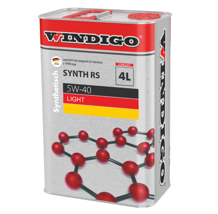 WINDIGO WINDIGO SYNTH RS 5W-40 LIGHT (4 литра)