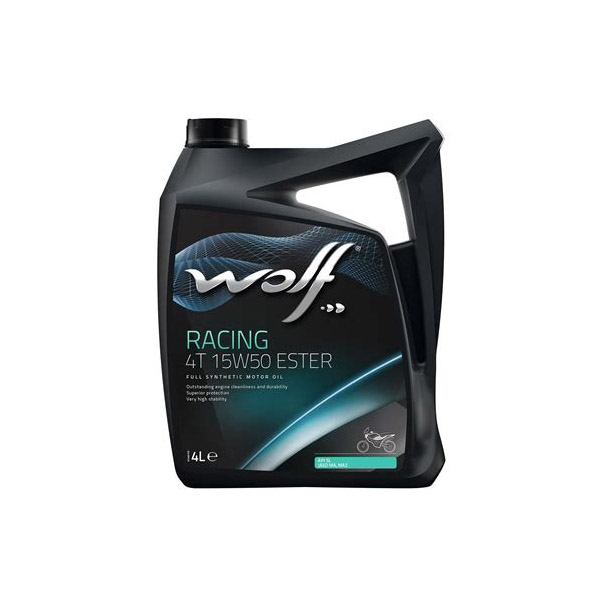 Масло Для Мототехники Moto 4t 15w50 Ester 4l Wolf 1043818