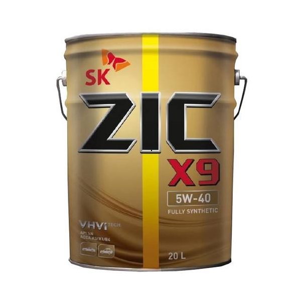 ZIC Масло ZIC  5/40 X9 SP синтетическое  20 л  1шт