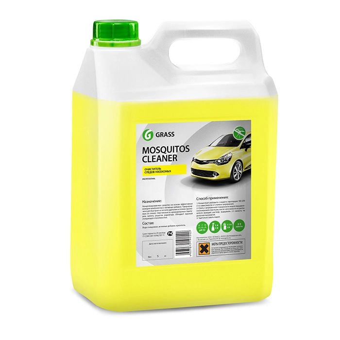 Очиститель кузова Grass 118101 Mosquitos Cleaner концентрат 100-200 г/л 5 кг