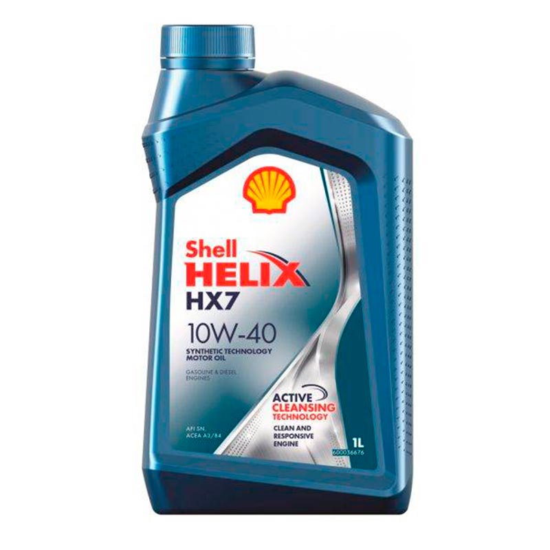 Моторное масло Shell Helix HX7 550051574 10W40 1л