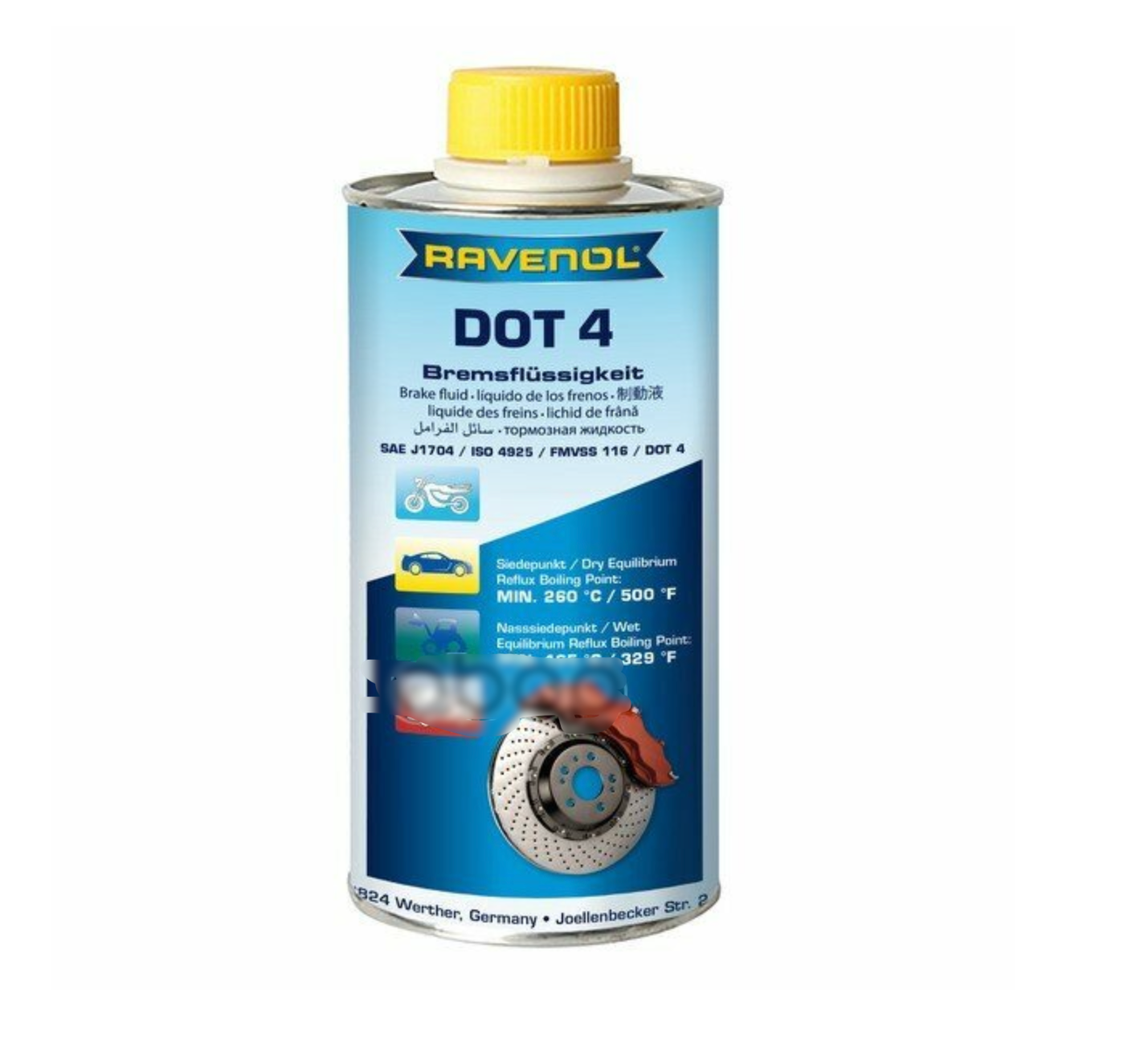 Тормозная жидкость RAVENOL 1350601001