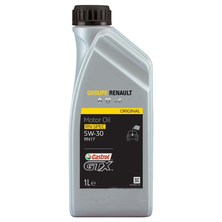 RENAULT 7711943679 Масло моторное Renault-Castrol 5W-30 RN-SPEC RN17 1л 1шт