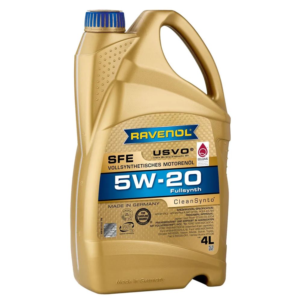 Моторное масло Ravenol синтетическое SFE 5W20 4л