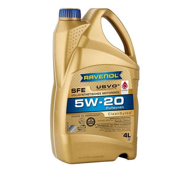 Моторное масло Ravenol синтетическое Sfe 5W20 5л