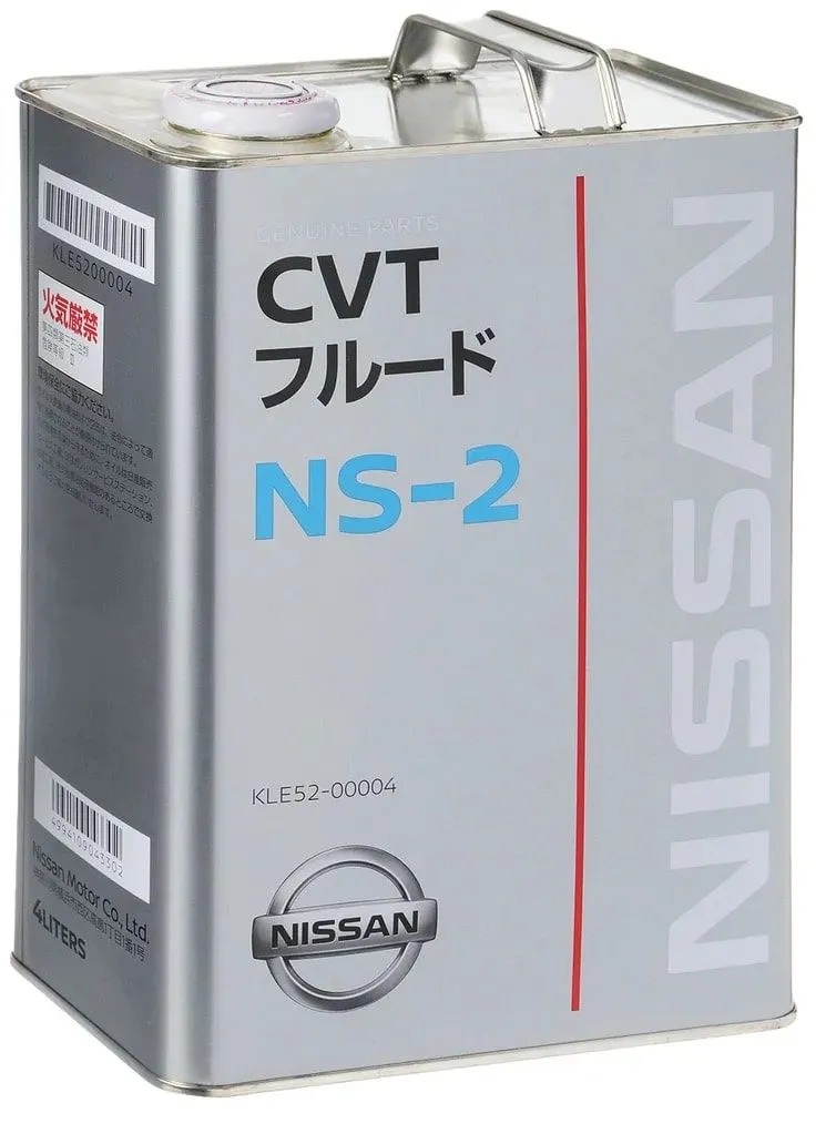 Масло Nissan Cvt Ns-2 Жидкость Для Вариаторных Акпп 4 Л NISSAN KLE5200004