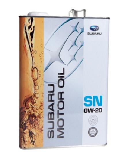 Моторное масло Subaru Oesub-K0215y0274 0w20 Api Sn 4л