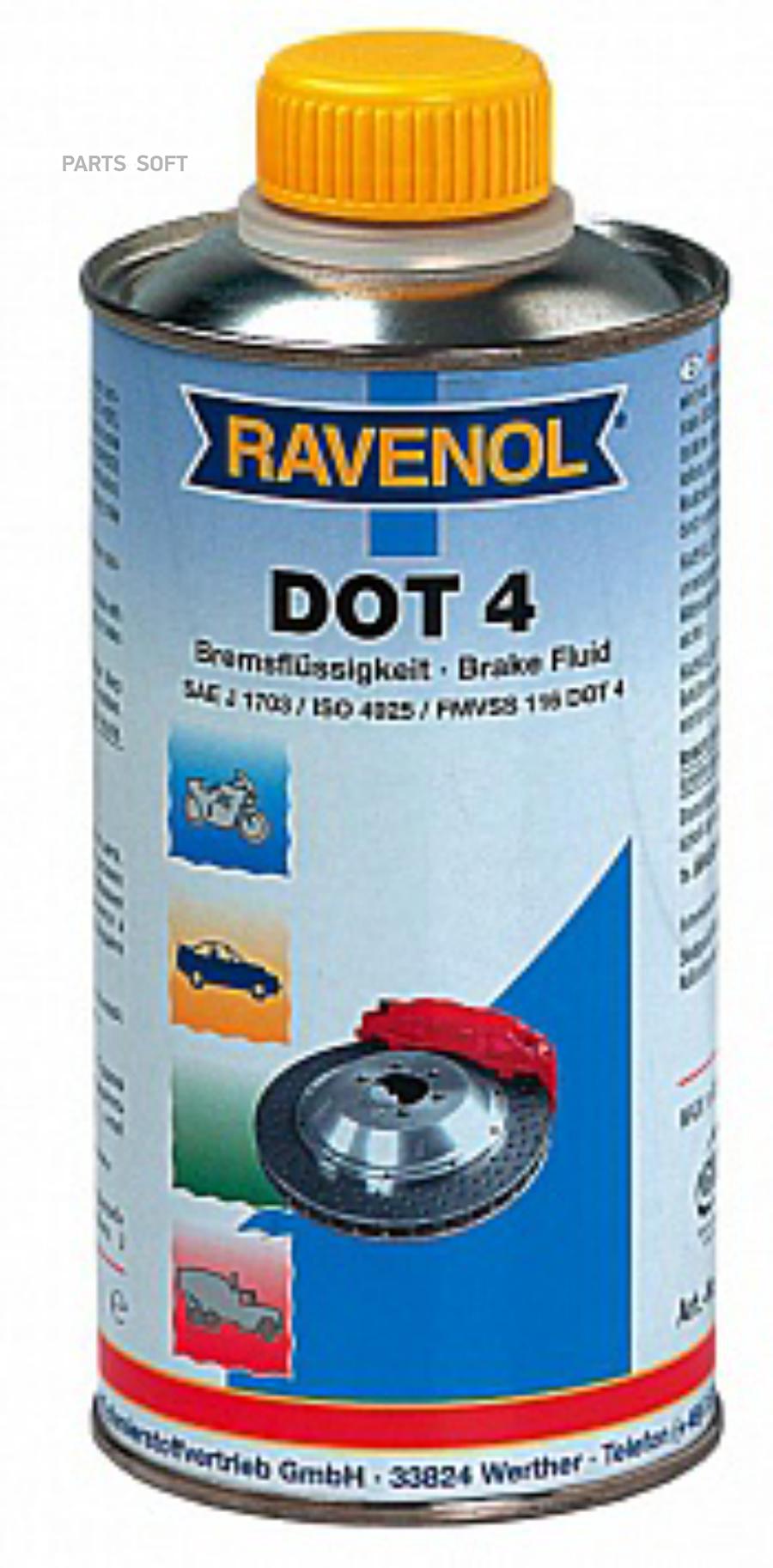 Тормозная жидкость RAVENOL 135060100101000