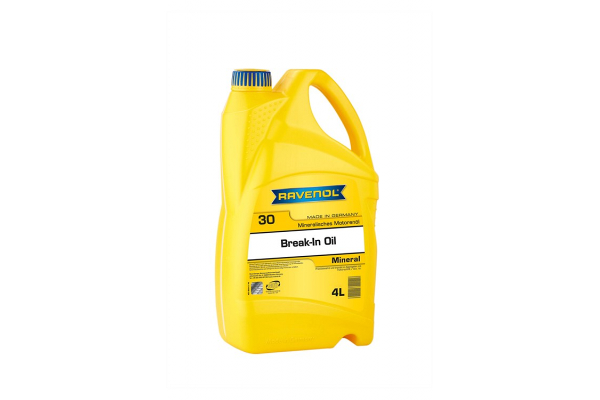 Обкаточное масло ravenol break-in oil sae 30 4л