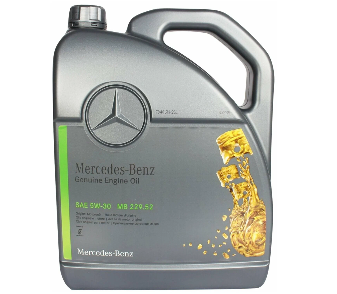 Моторное масло Mercedes-Benz cинтетическое PKW Motorenol 229.52 5W30 5л