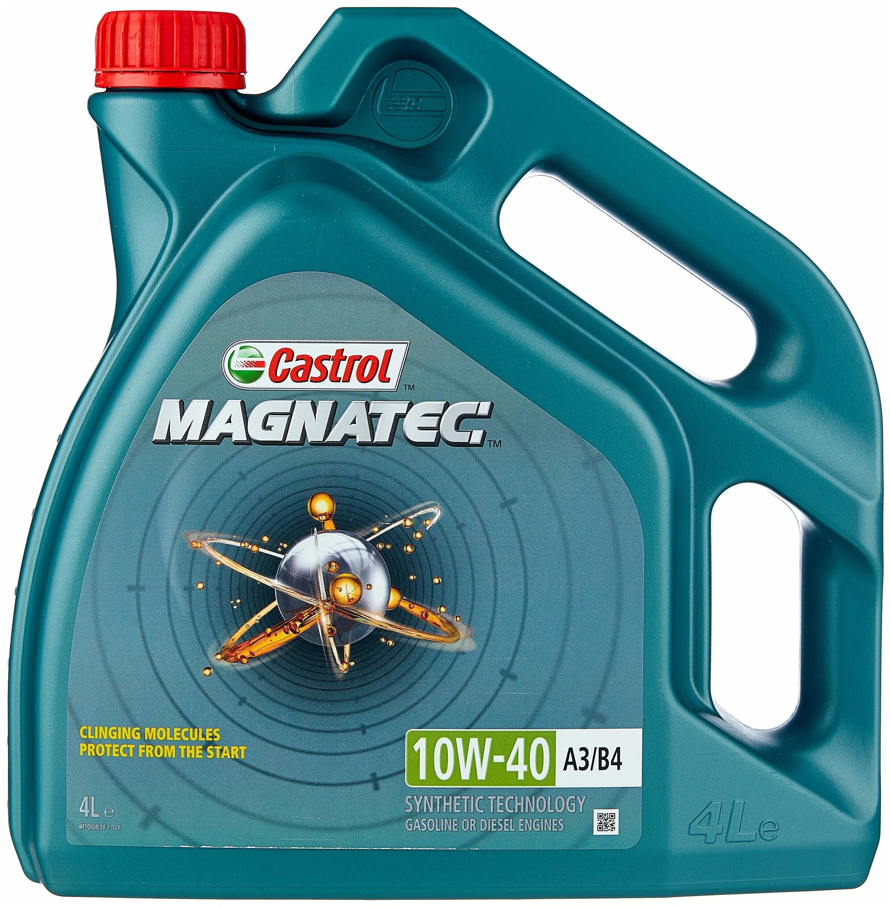 Моторное масло Castrol Magnatec А3/В4 10W40 4л
