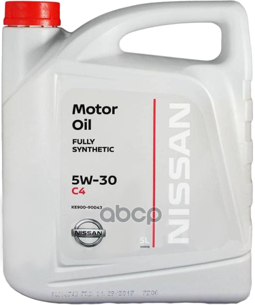 Моторное масло Nissan синтетическое Dpf 5w30 5л