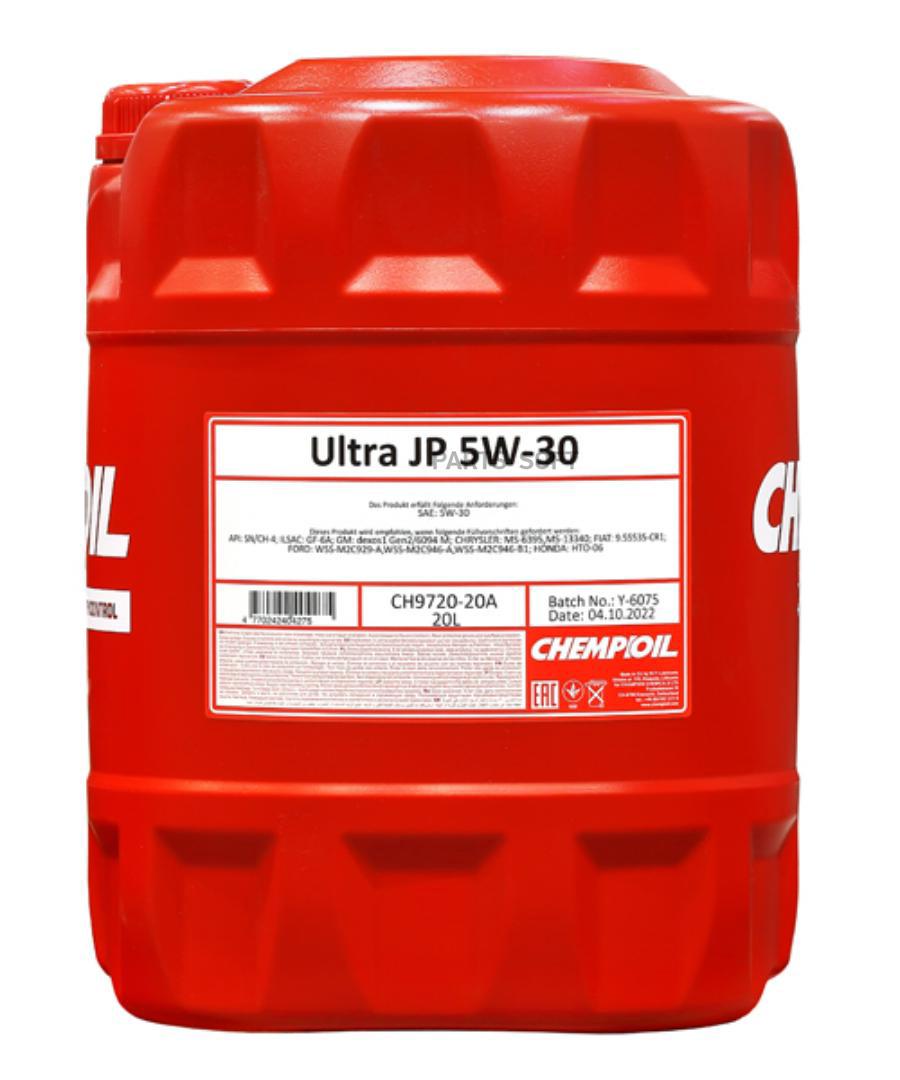 Моторное масло Chempioil синтетическое Ultra Jp Sn/Ch4 5W30 20л