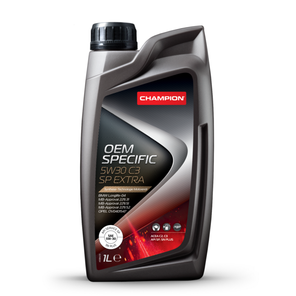 Моторное масло Champion синтетическое Oem Specific C3 Sp Extra 5W30 1л
