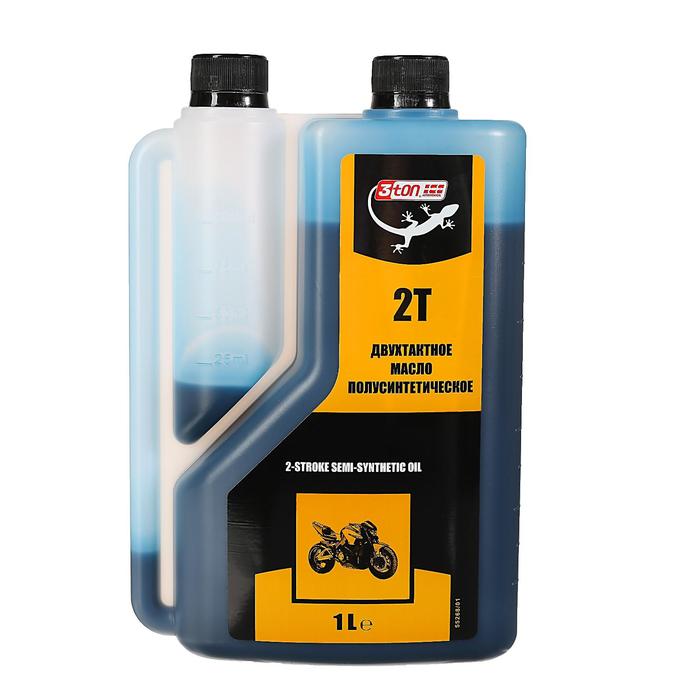 Моторное масло 3ton полусинтетическое ТС с дозатором ТМ-111 1л