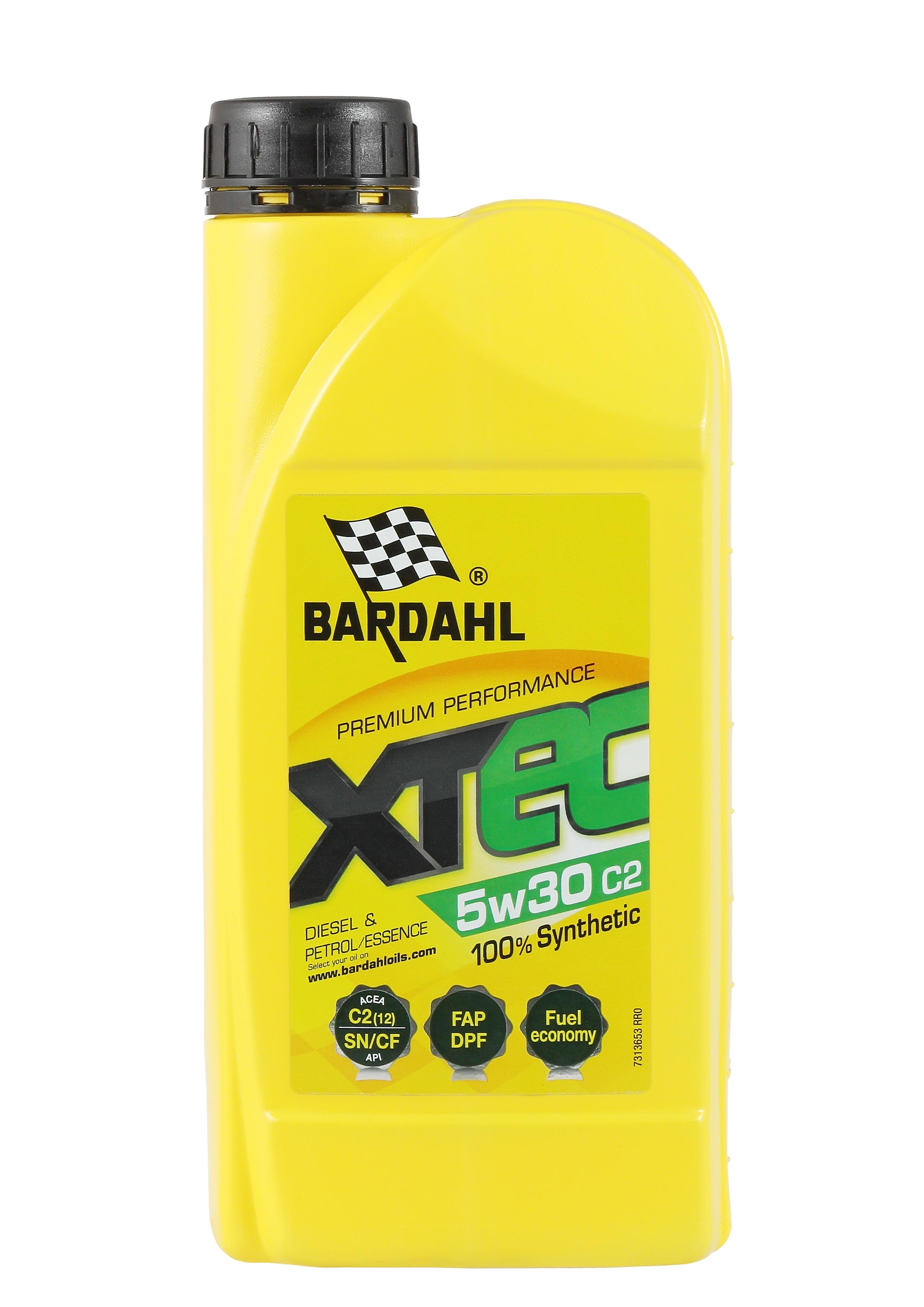 Моторное масло BARDAHL XTEC синтетическое 5w30 1л