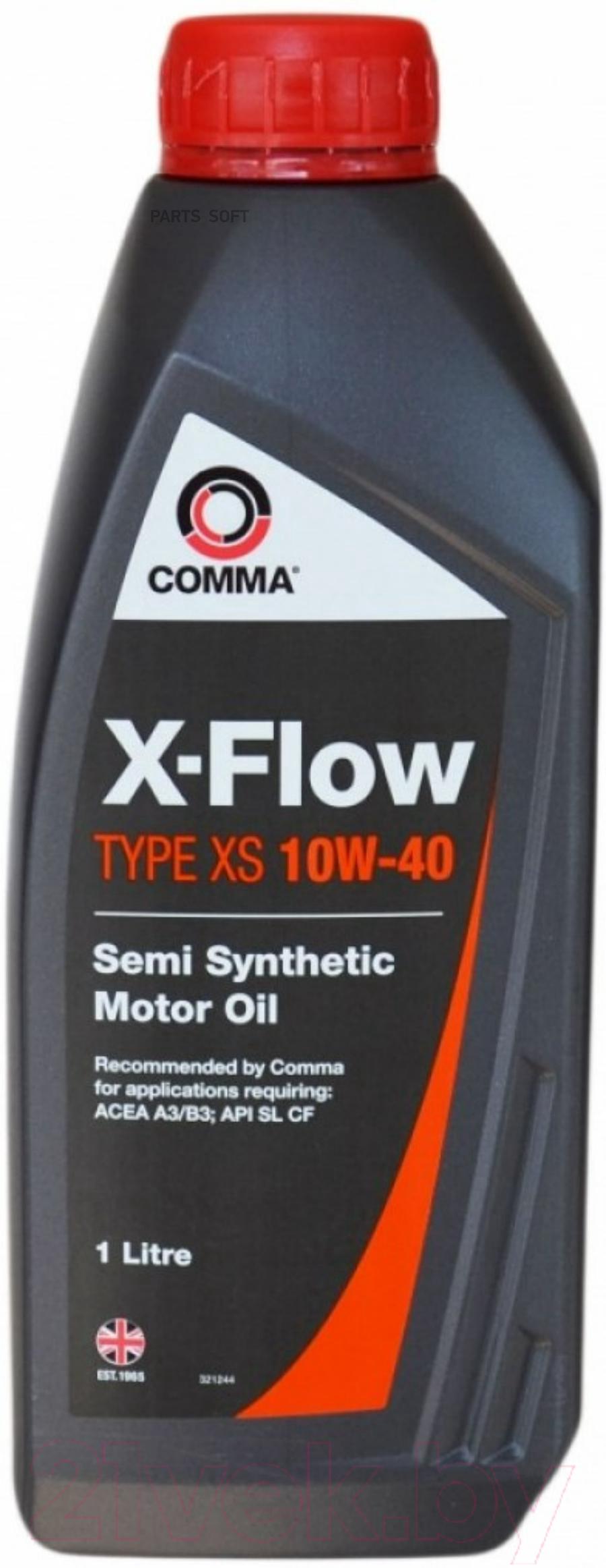 Моторное масло Comma полусинтетическое XFLOW TYPE S COMMA XFS 10W40 1л