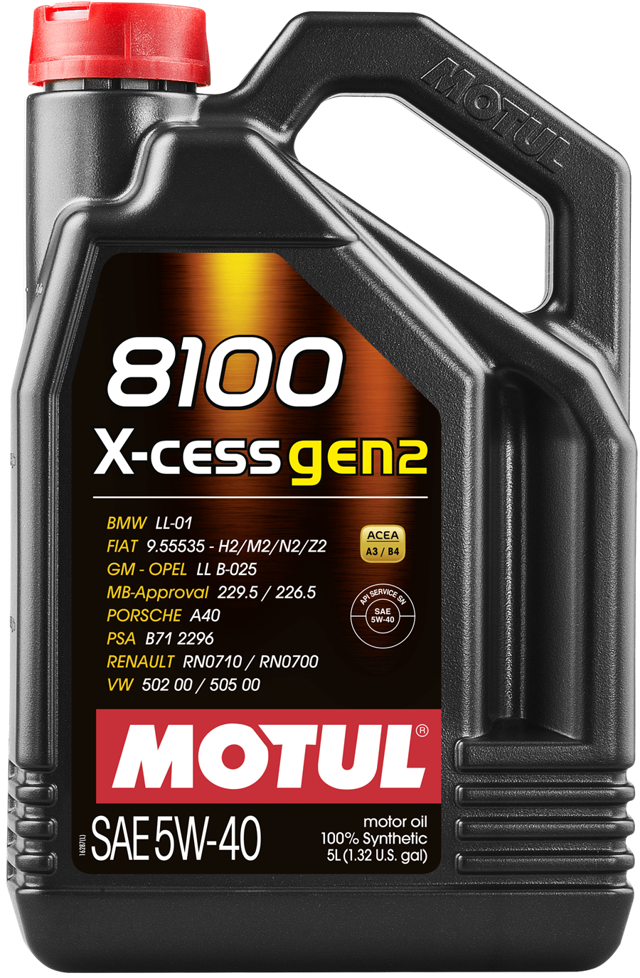 Моторное масло Motul X-CESS 5W40 GEN2 5л