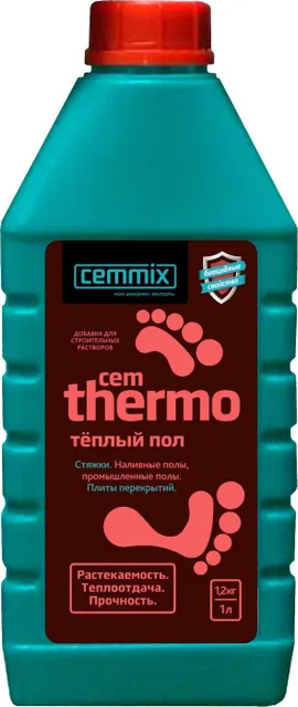 Добавка в раствор Cemmix Добавка в раствор Cemmix для теплых полов CemThermo
