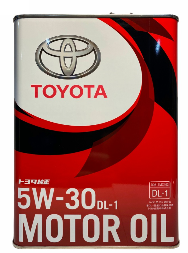 Моторное масло Toyota Castle Diesel Oil 5W30 4л