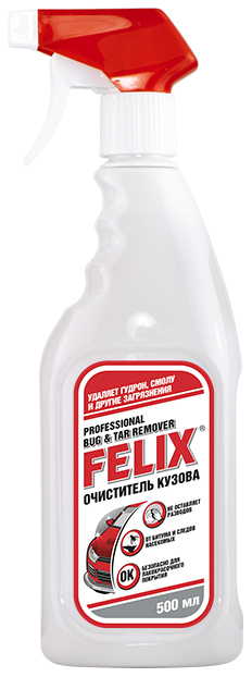 Очиститель кузова FELIX Professional Bug & Tar Remover 0,5 литра