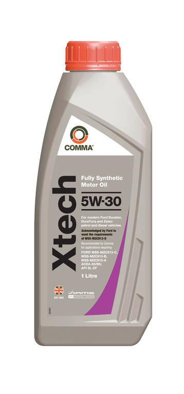 Моторное масло Comma синтетическое 5W30 XTECH 1л