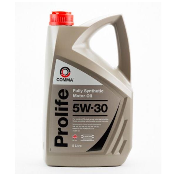 Моторное масло Comma синтетическое 5W30 PROLIFE 4л