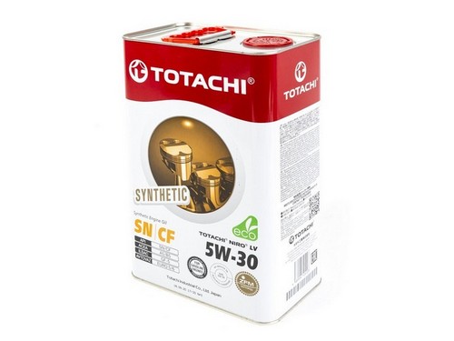 Моторное масло Totachi синтетическое 5W30 LV Sinthetic SN/CF 4л