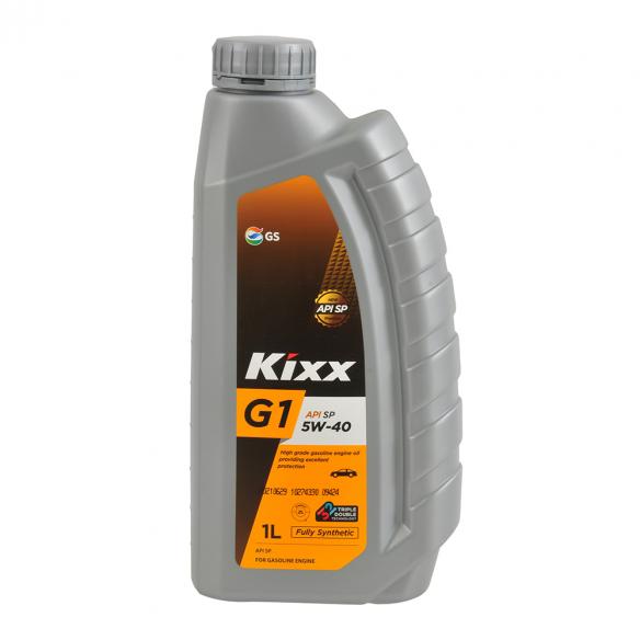 Моторное масло Kixx синтетическое G1 Sn Рlus 5W40 1л