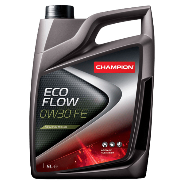 Моторное масло Champion синтетическое Eco Flow 0w30 Fe 5л