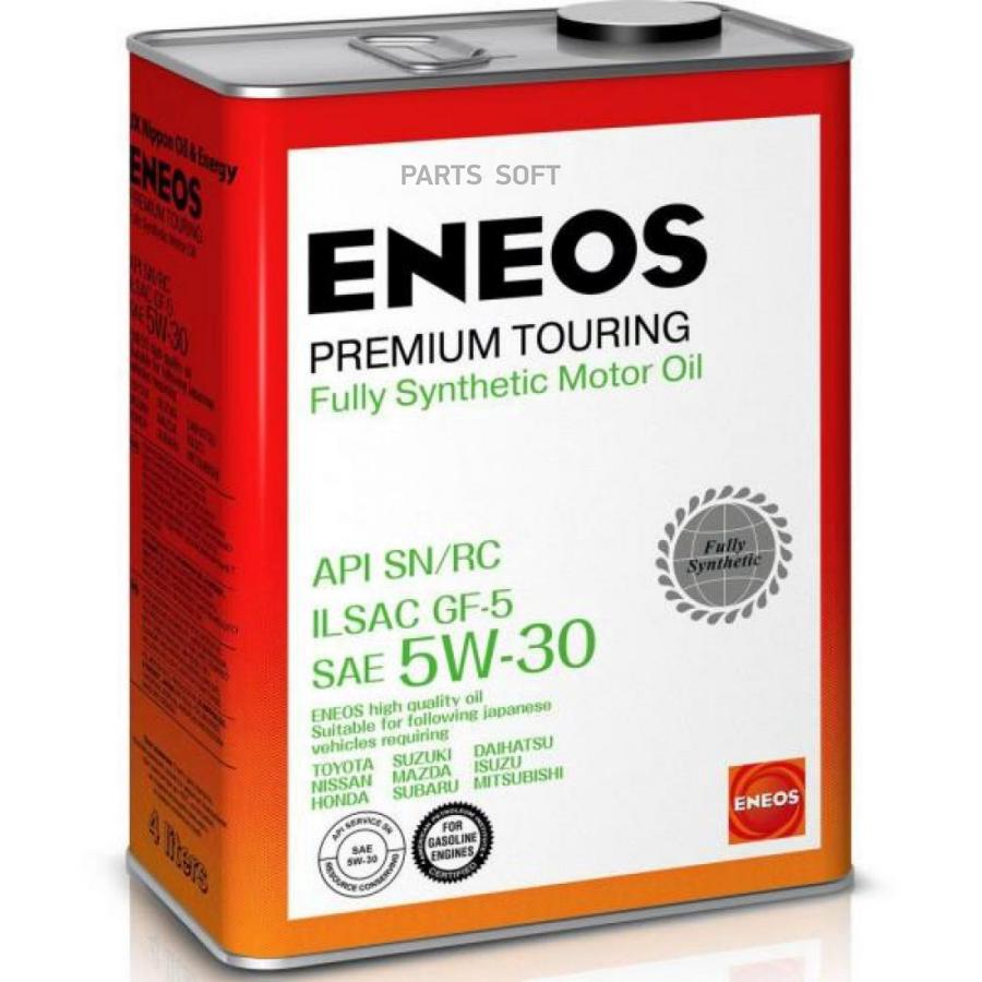 Моторное масло ENEOS Premium Touring SN 5W30 4л