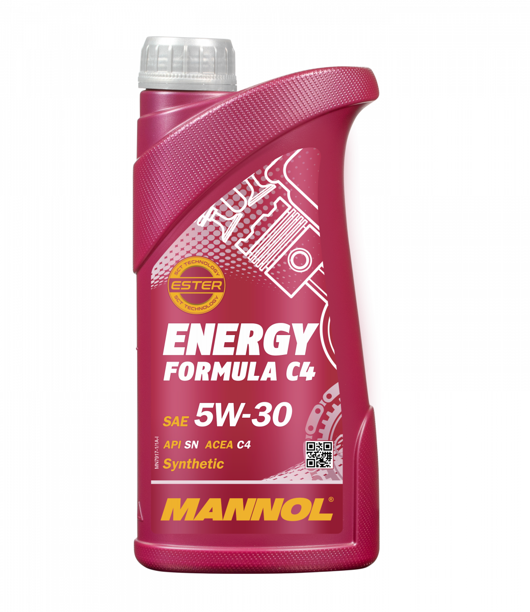 Моторное масло MANNOL синтетическое ENERGY FORMULA C4 5W30 1л