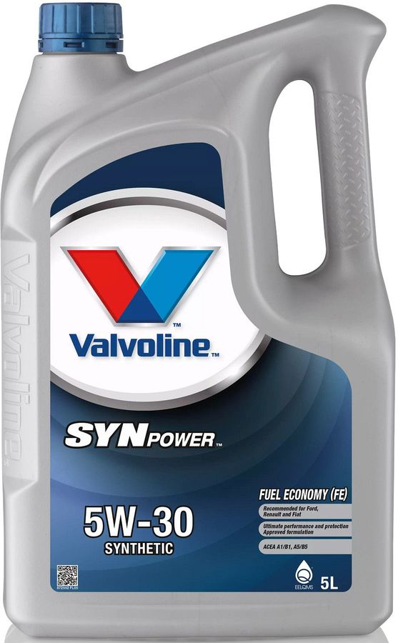 Моторное масло Valvoline SYNPOWER FE 5W30 5л