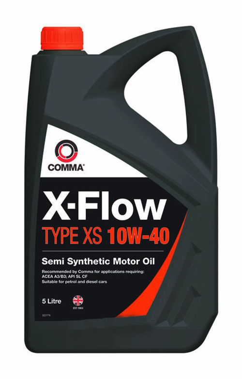 Моторное масло Comma полусинтетическое 10W40 X-FLOW TYPE XS 4л