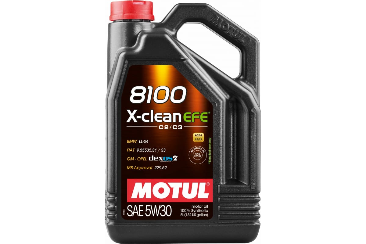 Моторное масло Motul 8100X-сlean EFE 5W30 4л
