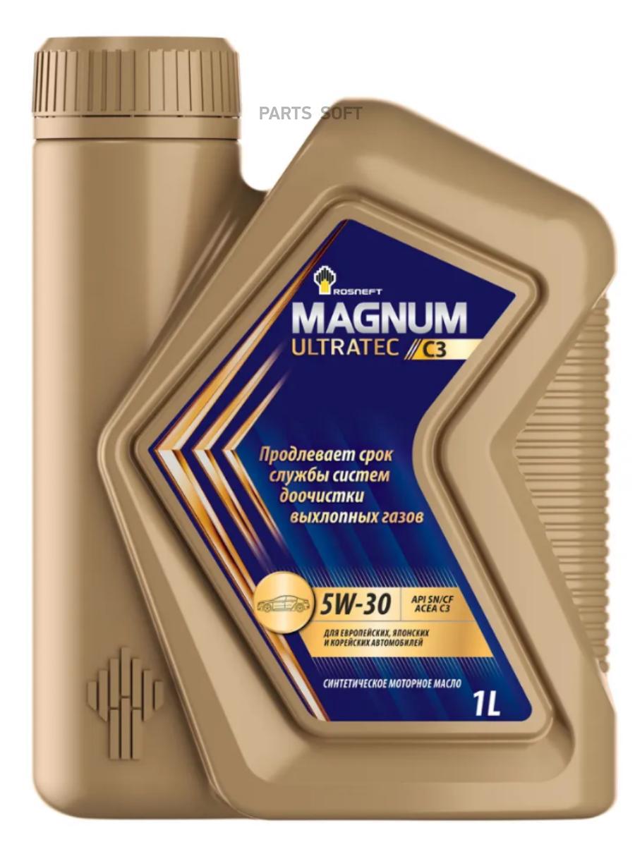 ROSNEFT Масло моторное ROSNEFT Magnum Ultratec C3 5W-30 1л