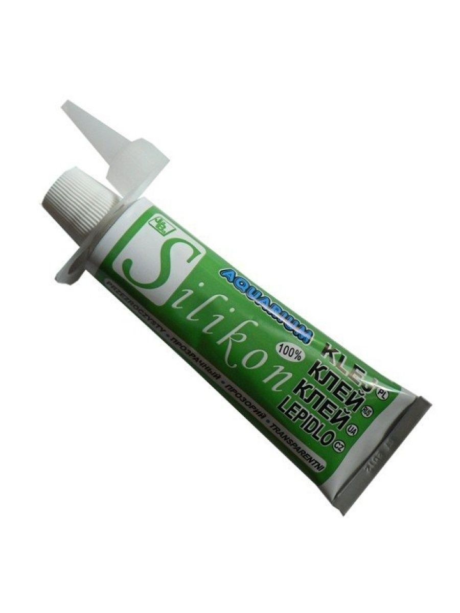 Клей для аквариума Aquael силиконовый, прозрачный, 60 мл