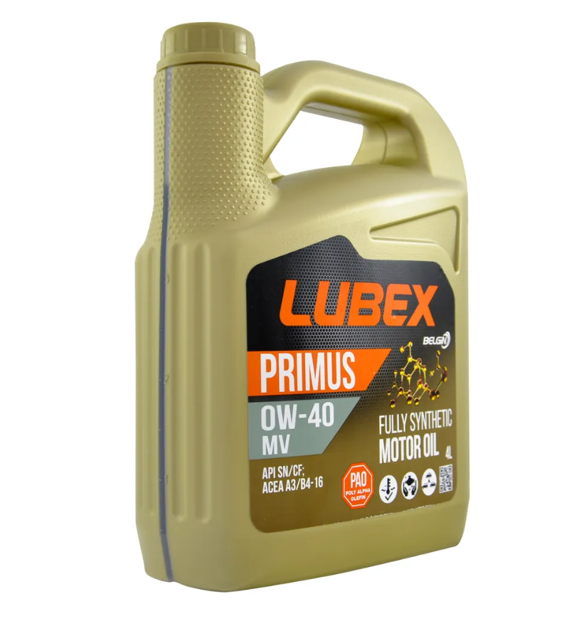 Моторное масло LUBEX PRIMUS MV 0W40 4л
