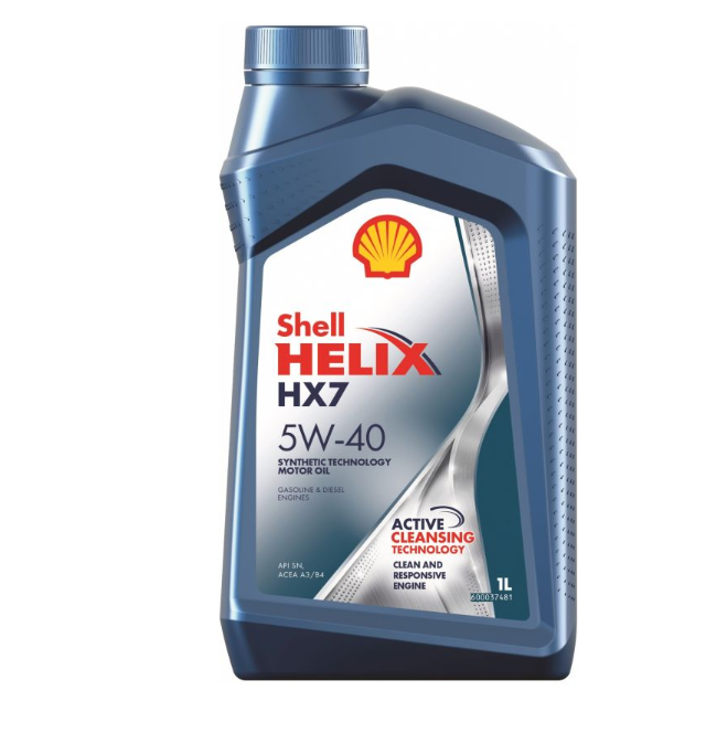 Моторное масло Shell Helix HX7 5W40 1л