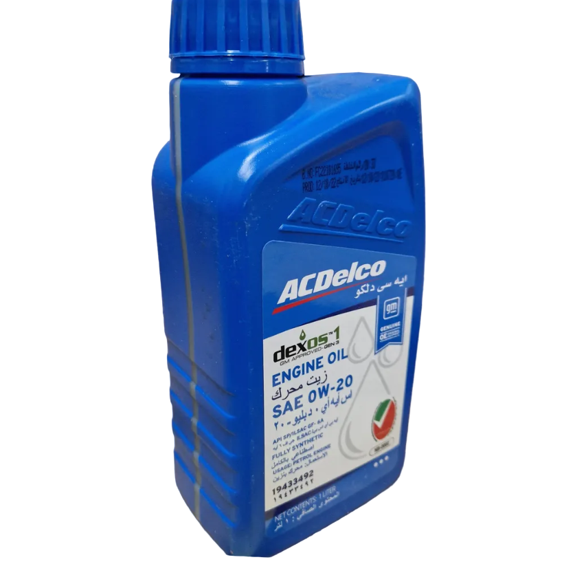 СИНТЕТИЧЕСКОЕ МОТОРНОЕ МАСЛО ACDELCO 0W-20 DEXOS1 1шт