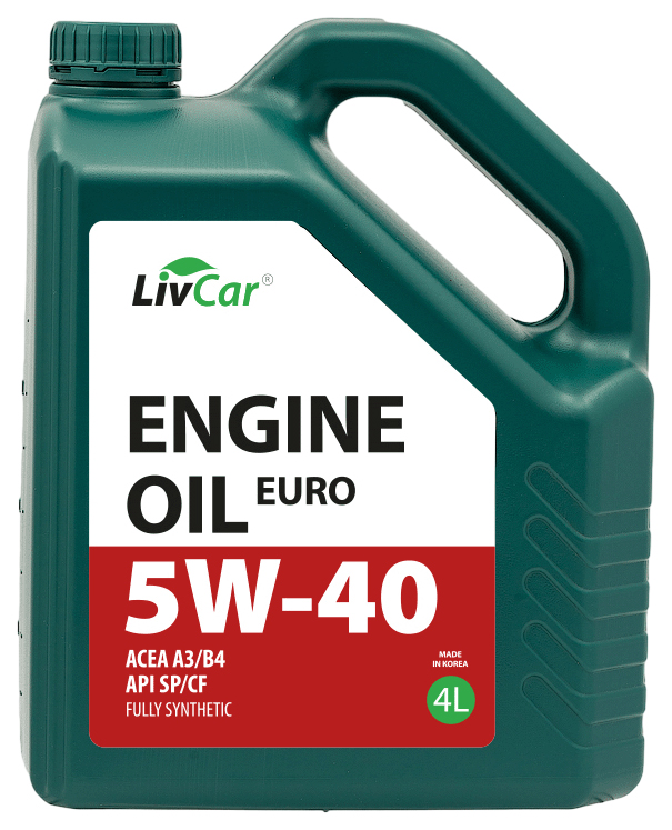 Livcar Engine Oil Euro 5W40 Acea A3/B4 Api Sp (4Л)