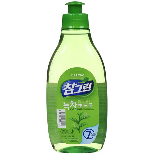 Lion Жидкость для мытья посуды Chamgreen Зелёный чай сменный блок, 1.15 л, 1.2 кг