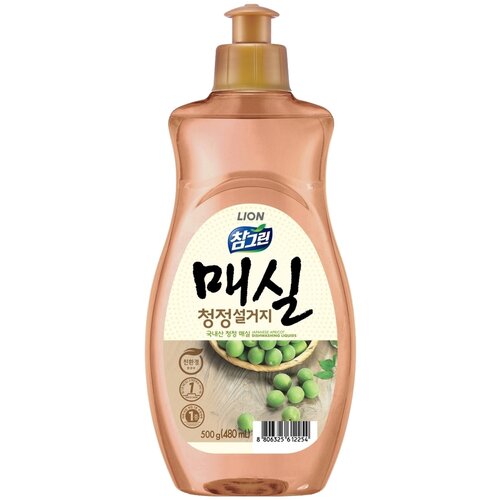 Lion Жидкость для мытья посуды Chamgreen Японский абрикос сменный блок, 0.96 л, 1 кг