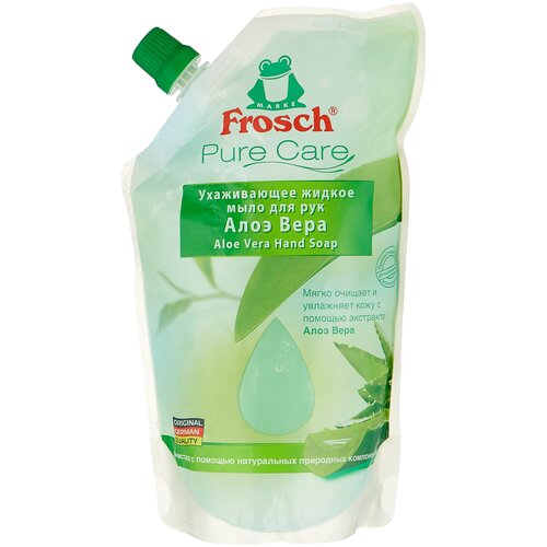 Frosch Мыло жидкое для рук Алоэ вера ухаживающее, 500 мл
