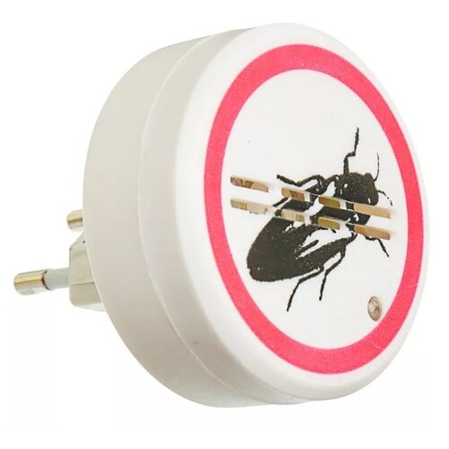 Ультразвуковой отпугиватель REXANT 71-0025, 60 г, белый/красный/черный