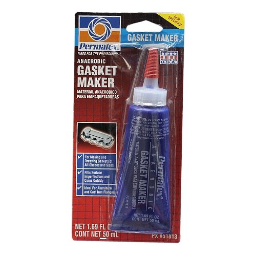 Универсальный герметик для ремонта автомобиля PERMATEX 51813, 50 мл красный